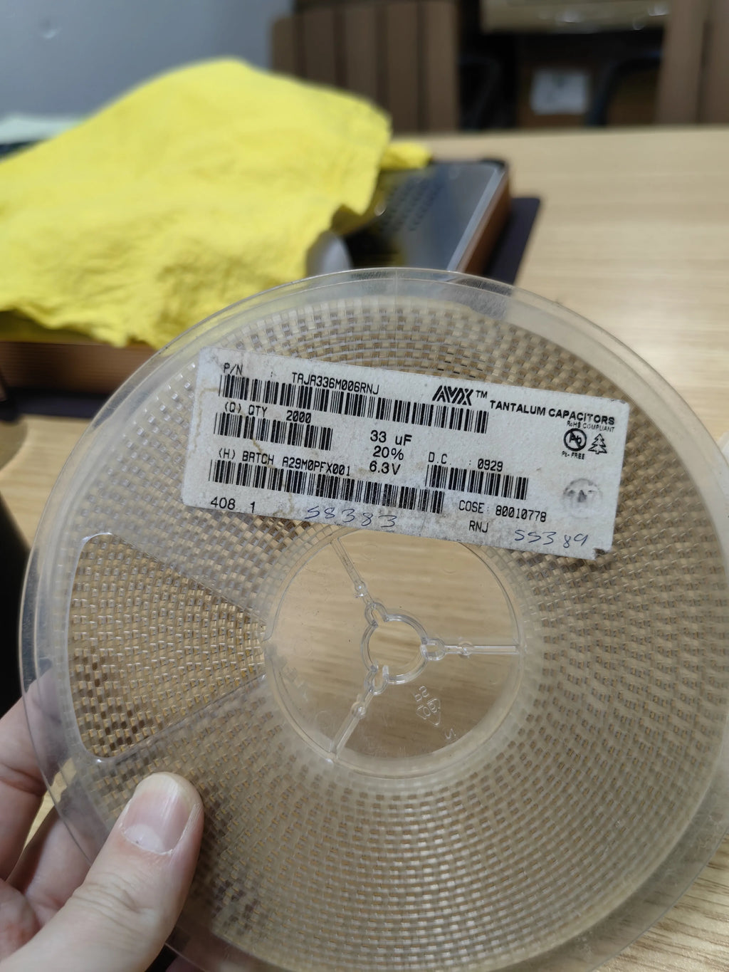 TAJA336M006RNJ SMD IC Chip New in Stock Electronic Components