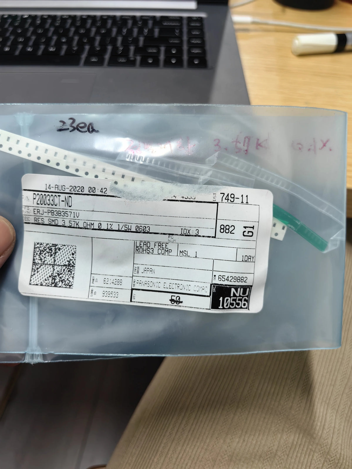 ERJ-2RKF1500X for SMD IC Chip General Purpose Current Limiting New in Stock Electronic Components