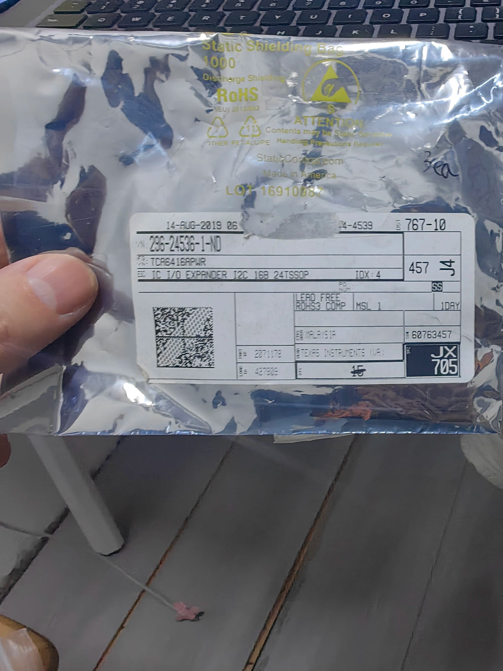 TCR6416APWR TSSOP24 IC Chip New in Stock Electronic Components
