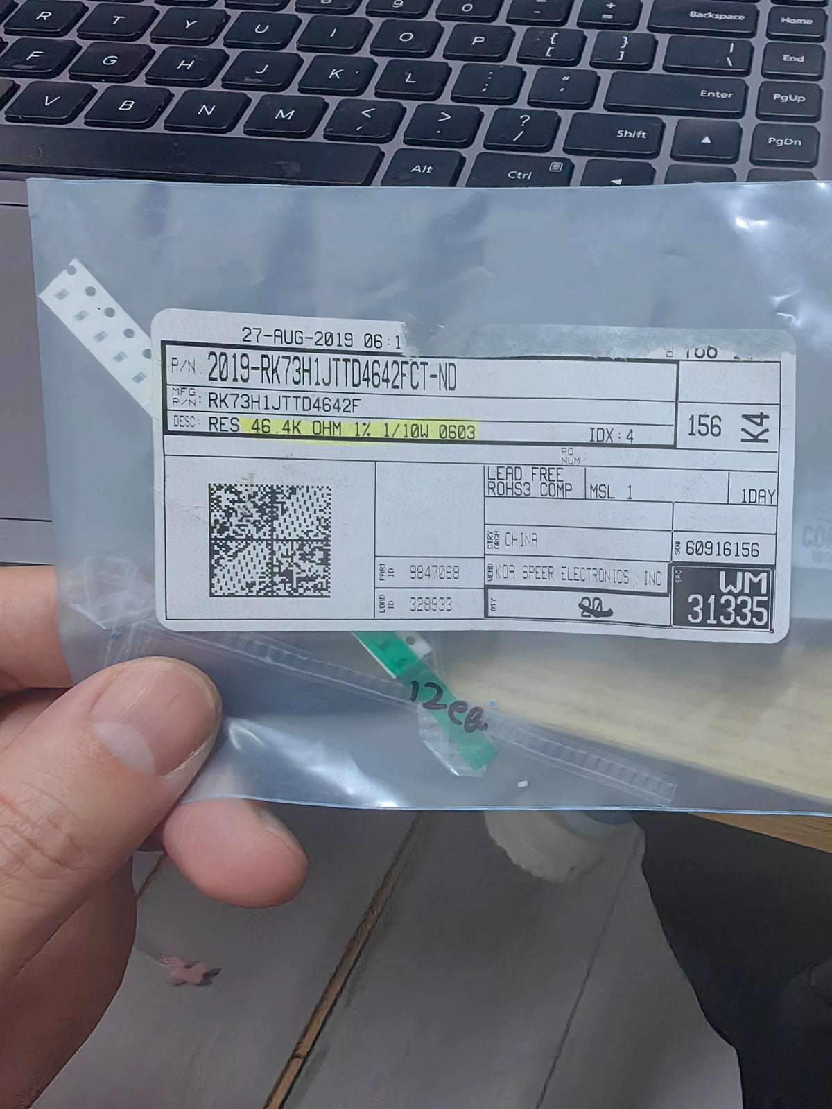 RK73H1JTTD4642F SMD IC Chip New in Stock Electronic Components