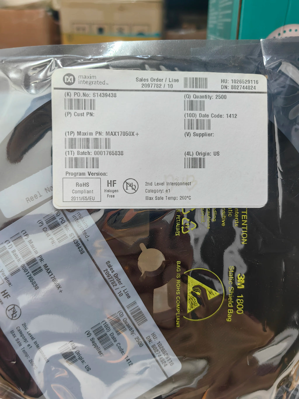 MAX17050X+ WLP9 IC Chip New in Stock Electronic Components