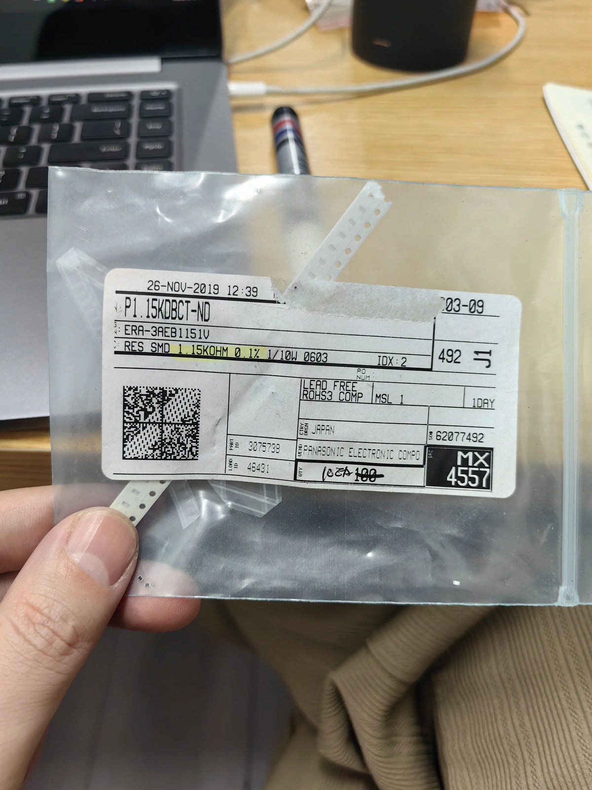 ERA-3AEB1151V SMD IC Chip New in Stock Electronic Components