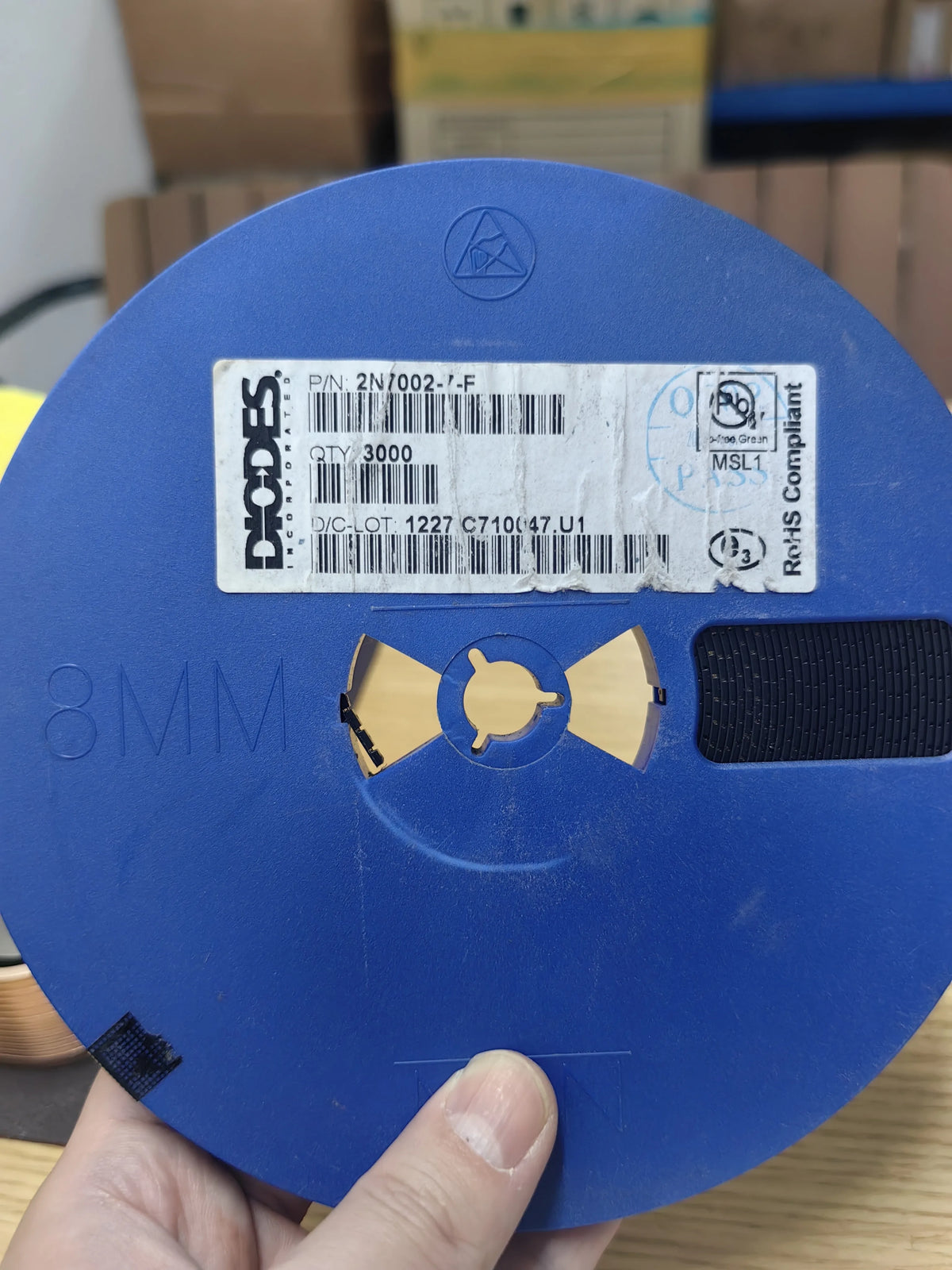 2N7002-7-F SOT23 IC Chip New in Stock Electronic Components