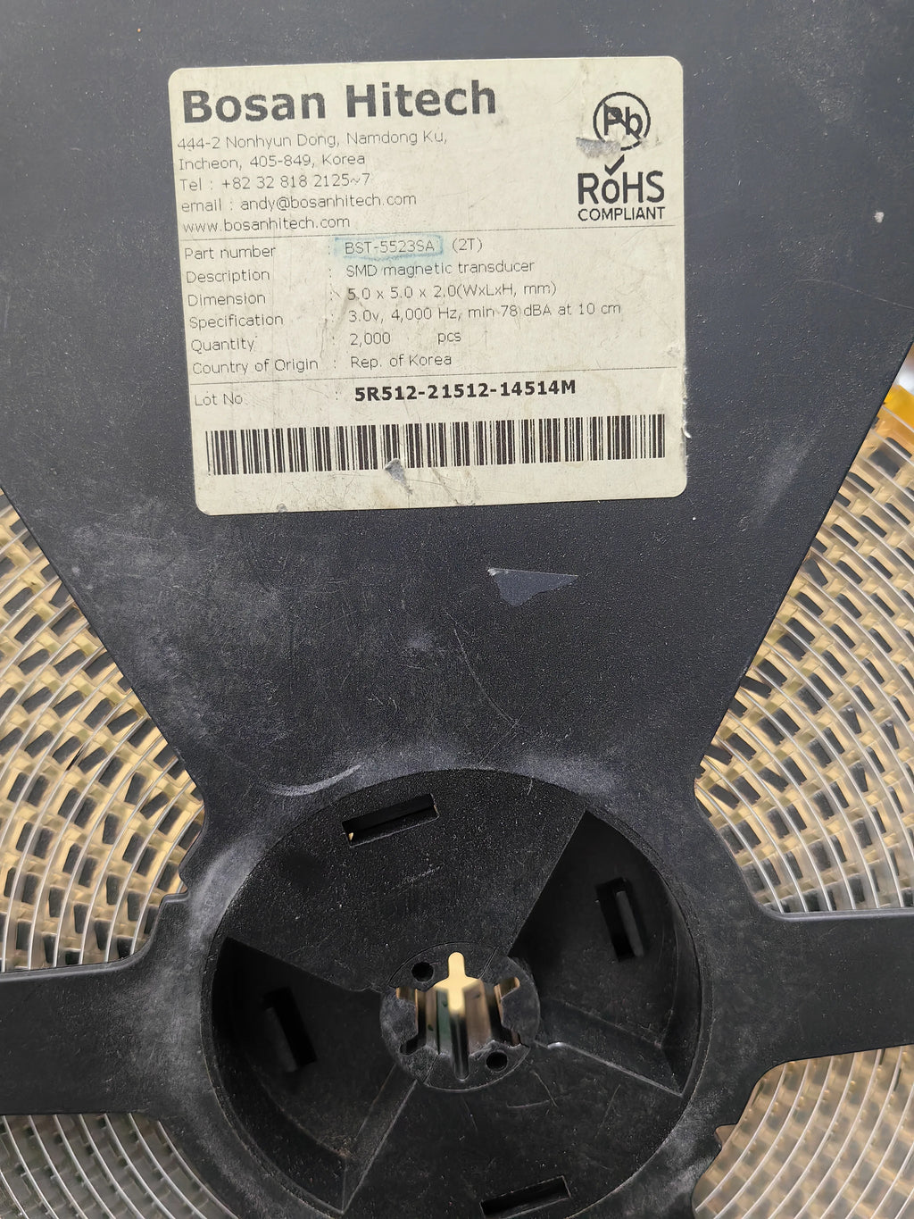 BST 5523SA SMD Magnetic Buzzer Transducer New in Stock Electronic Components