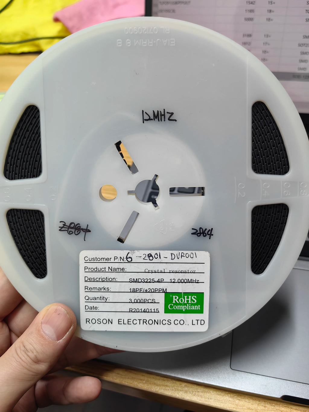 SMD3225-4P 12.000MHZ SMD IC Chip New in Stock Electronic Components