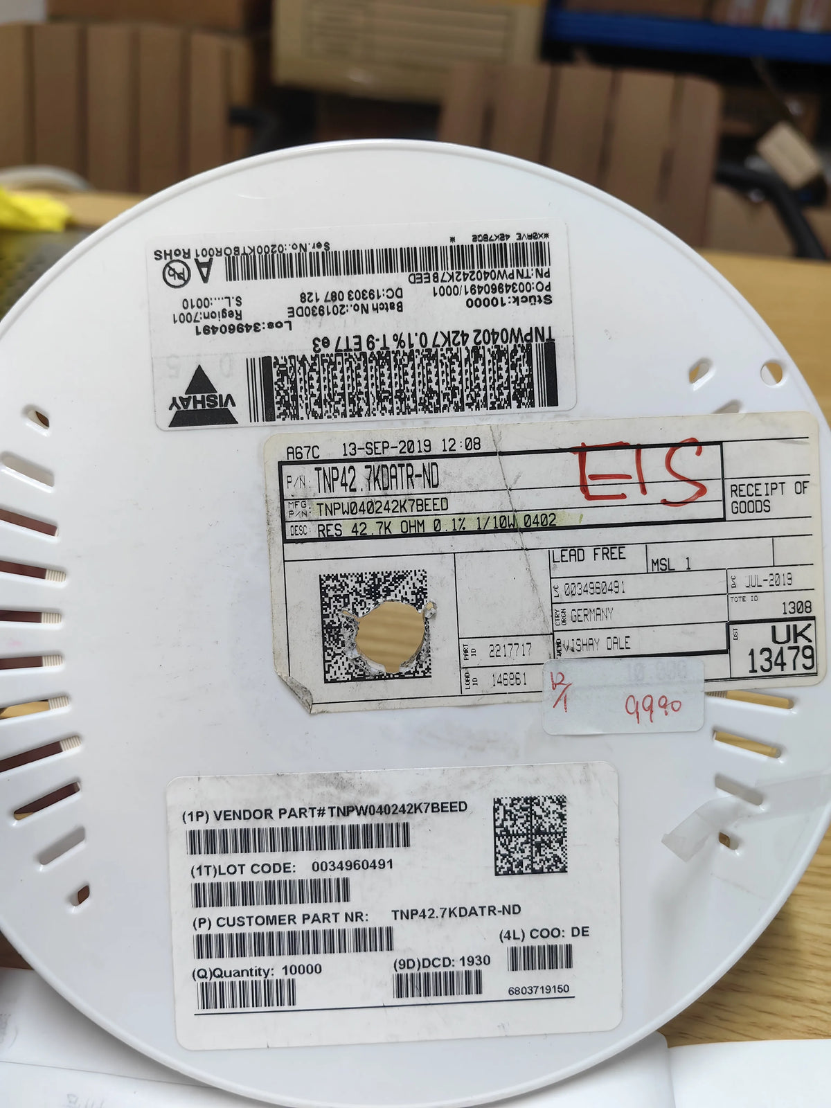TNPW040242K7BEED SMD IC Chip New in Stock Electronic Components