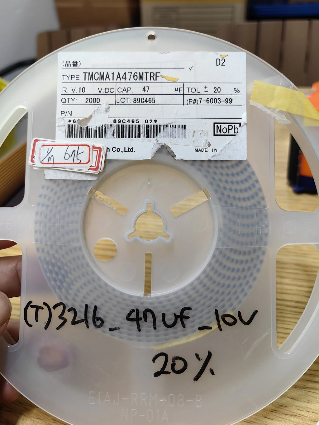 TMCMA1A476MTRF SMD IC Chip New in Stock Electronic Components