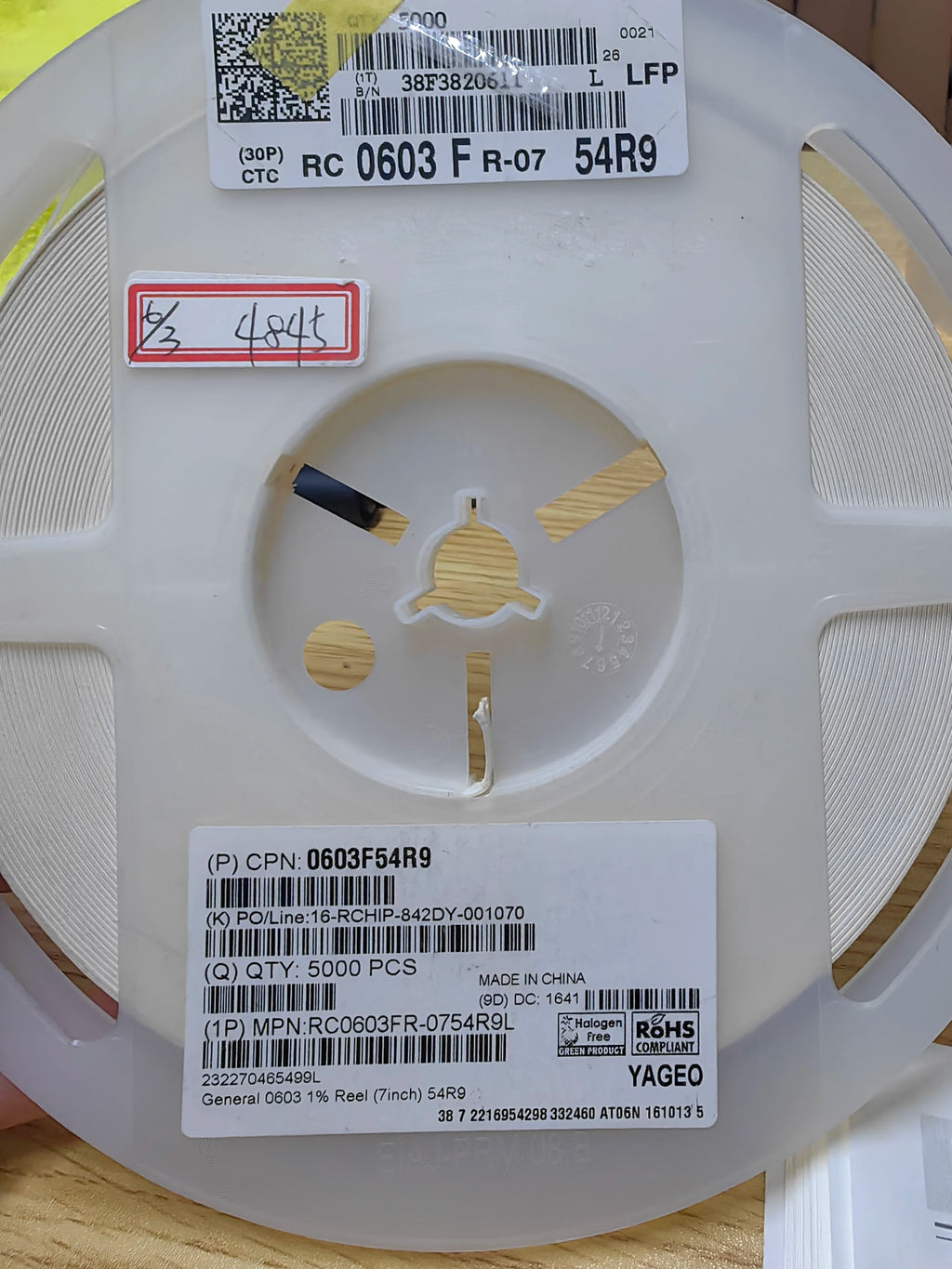 RC0603FR-0754R9L SMD IC Chip New in Stock Electronic Components