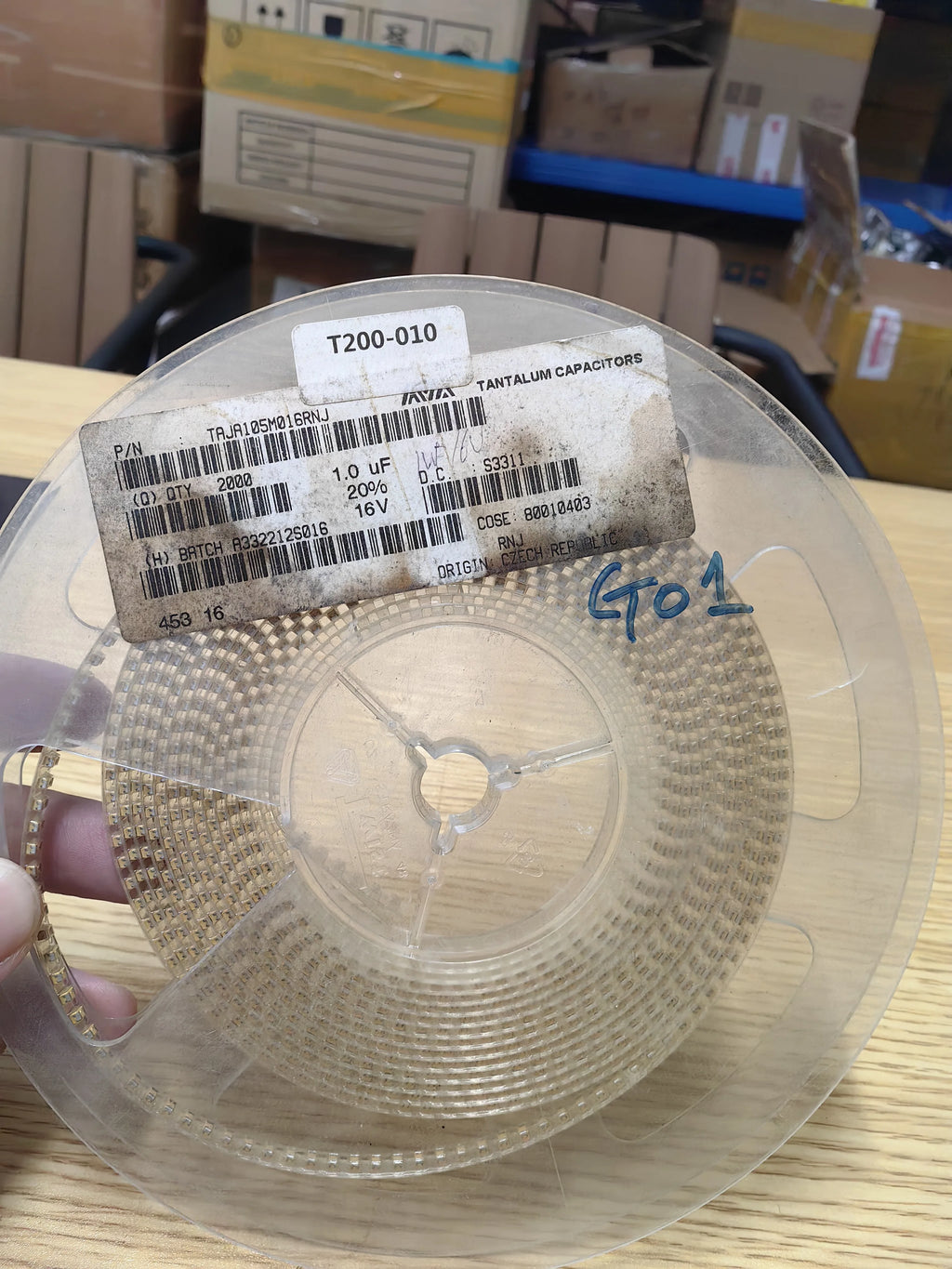 TAJA105M016RNJ SMD IC Chip New in Stock Electronic Components