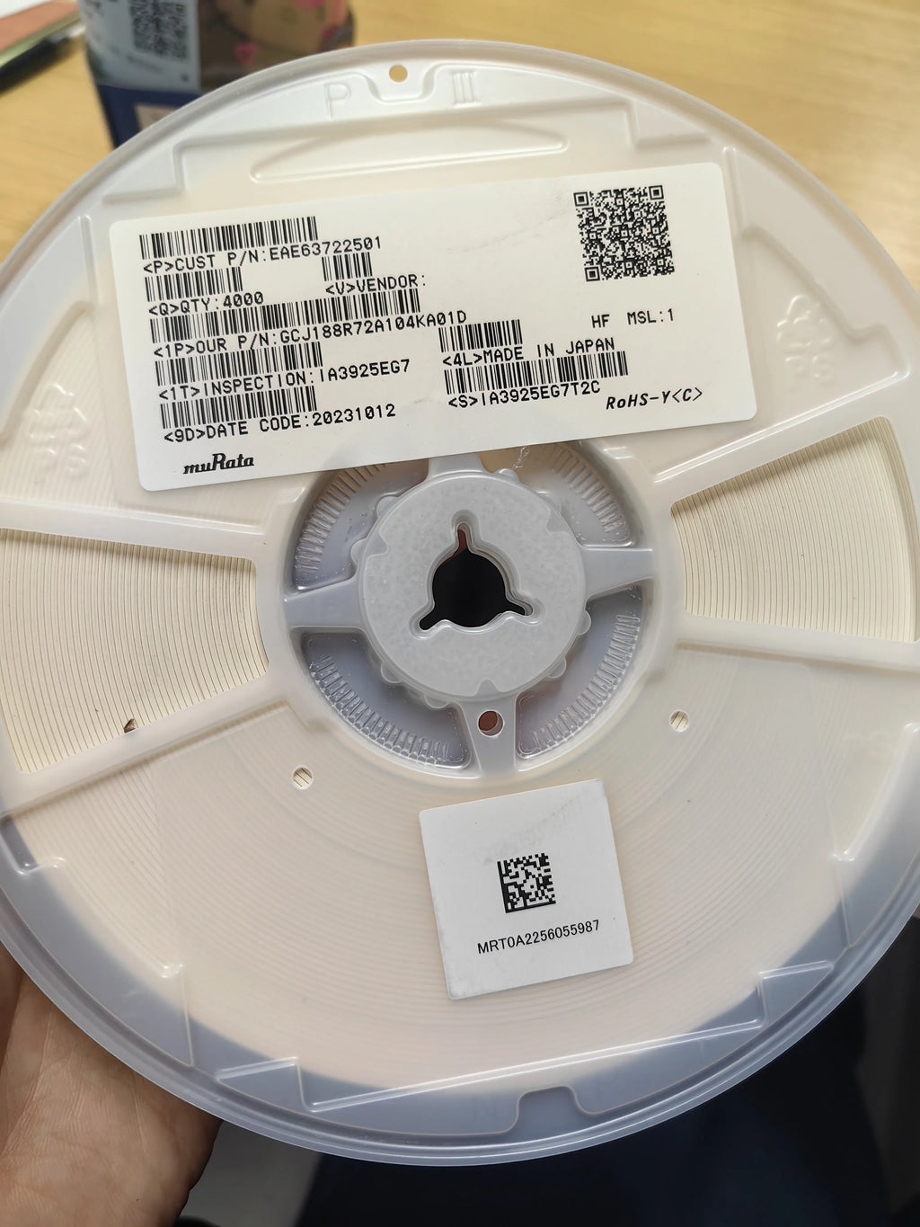 GCJ188R72A104KA01D SMD IC Chip New in Stock Electronic Components