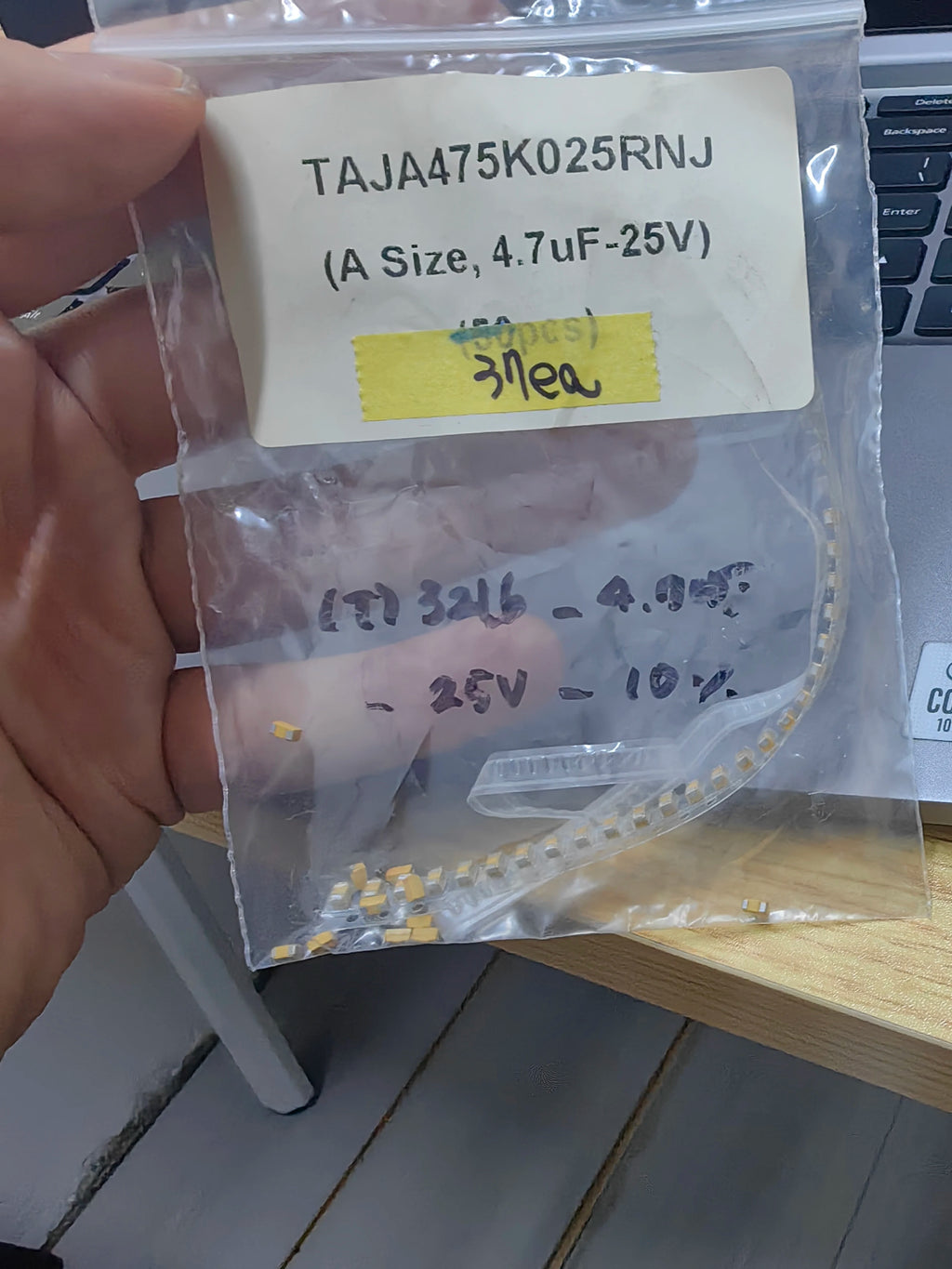 TAJA475K025RNJ SMD IC Chip New in Stock Electronic Components