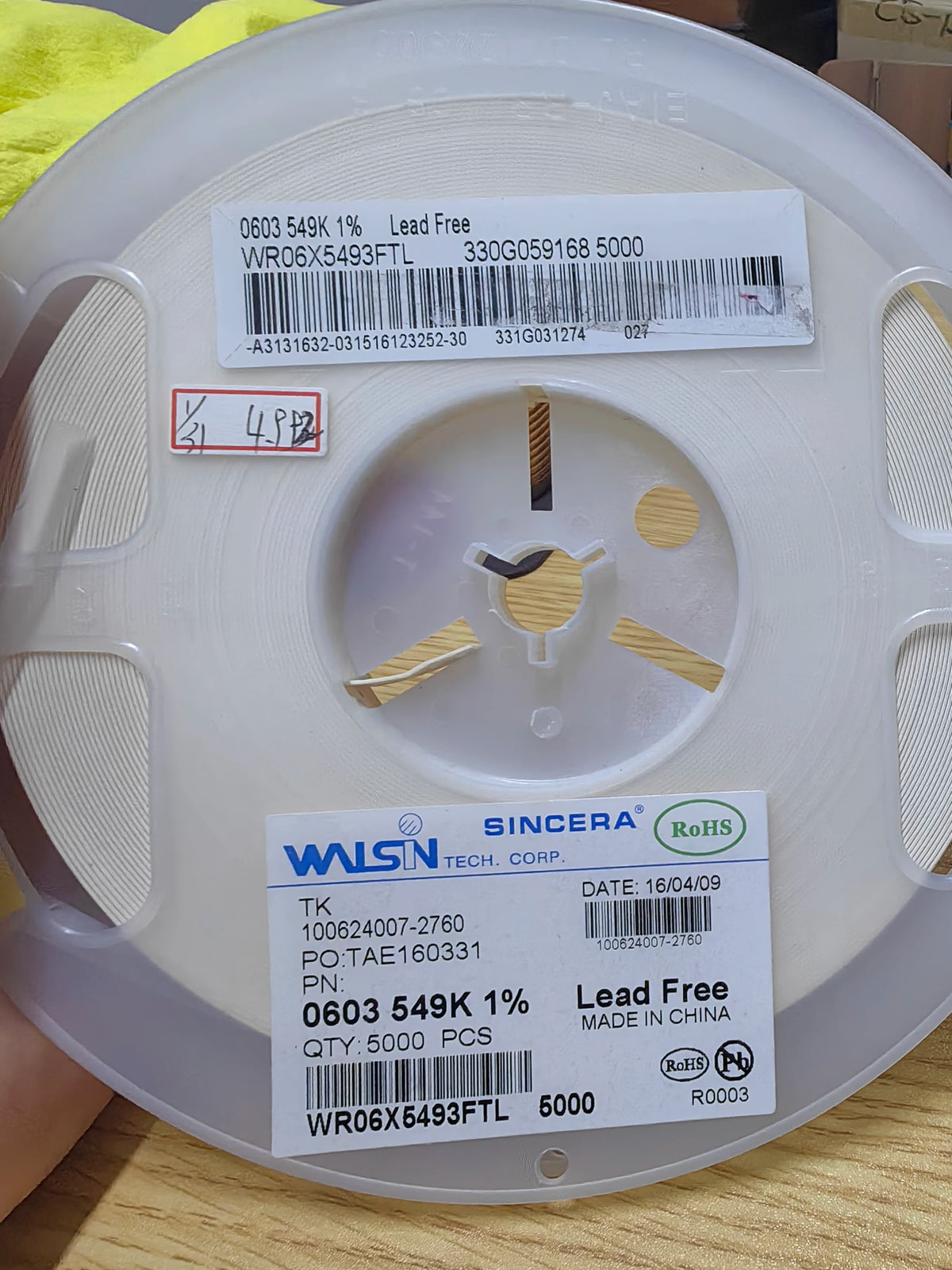 WR06X5493FTL SMD IC Chip New in Stock Electronic Components