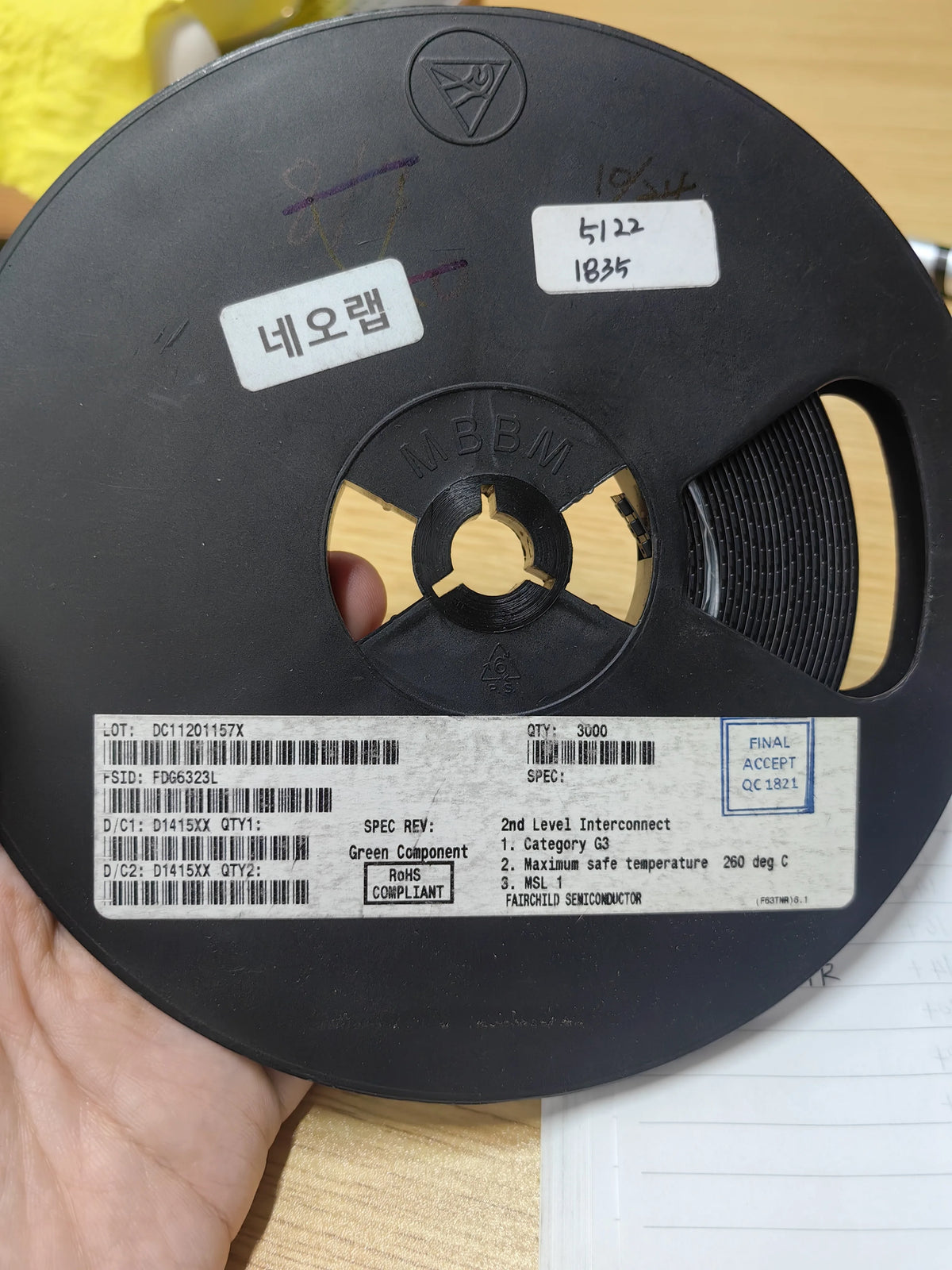 FDG6323L SC70-6 P Channel Load Switch IC New in Stock Electronic Components