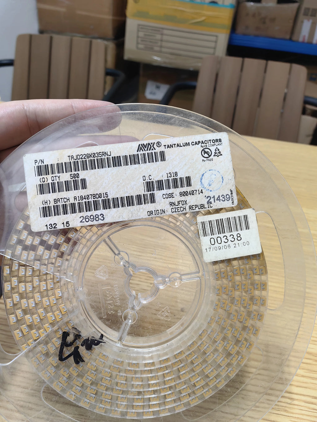 TAJD226K035RNJ SMD IC Chip New in Stock Electronic Components