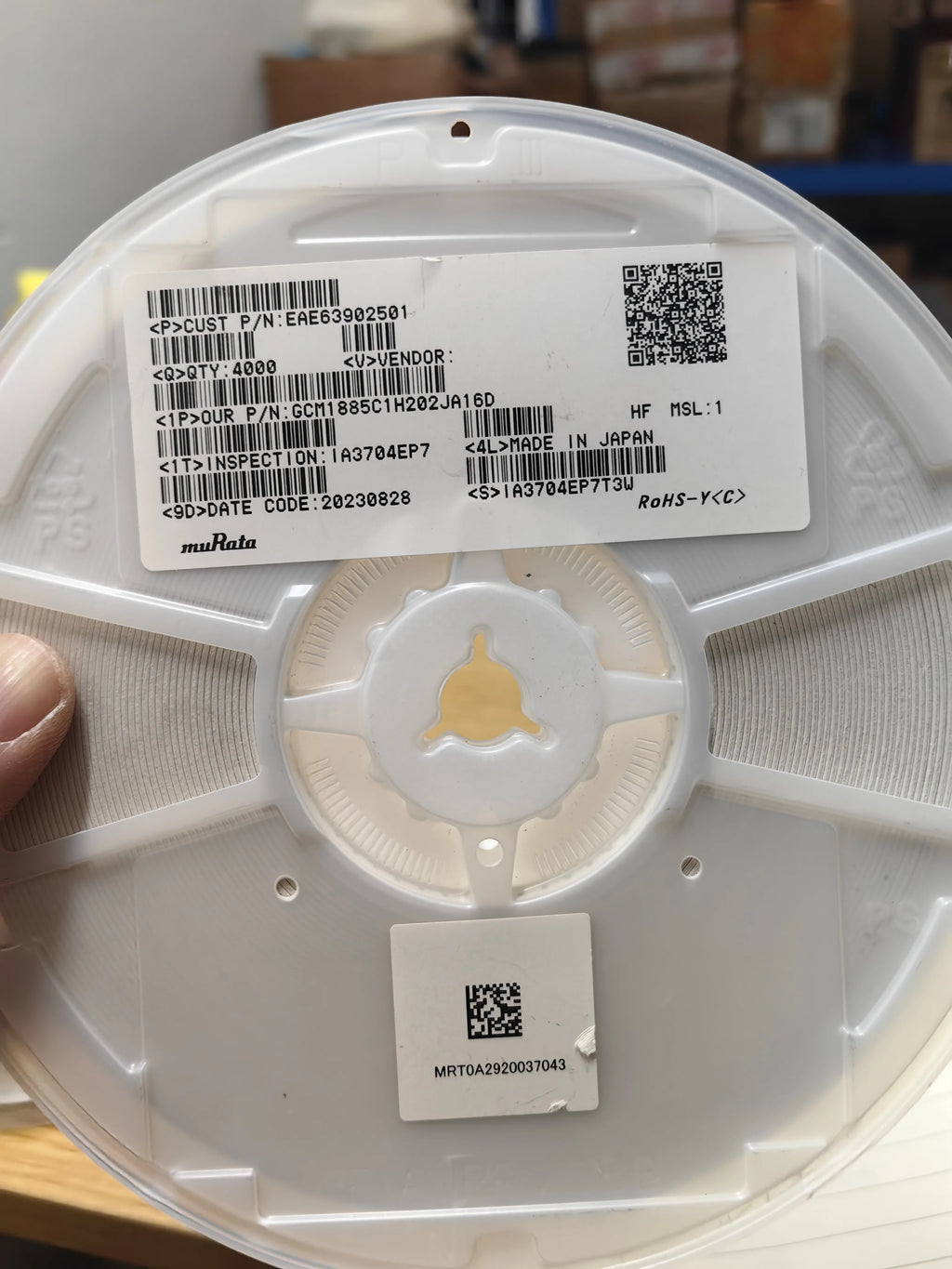 GCM1885C1H202JA16D SMD IC Chip New in Stock Electronic Components