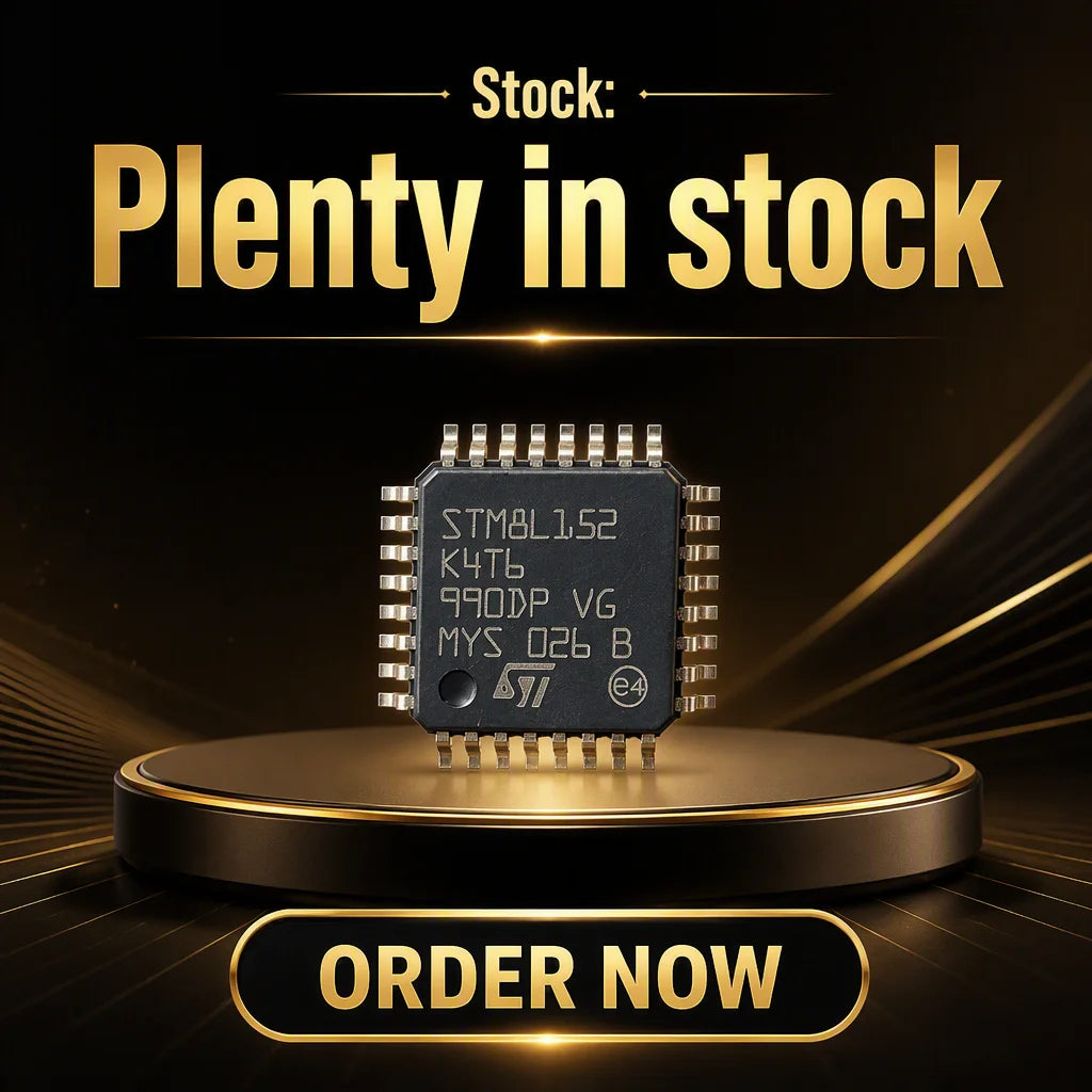 STM8L152K4T6 LQFP-32 8 Bit Microcontroller IC Chip New in Stock Electronic Components