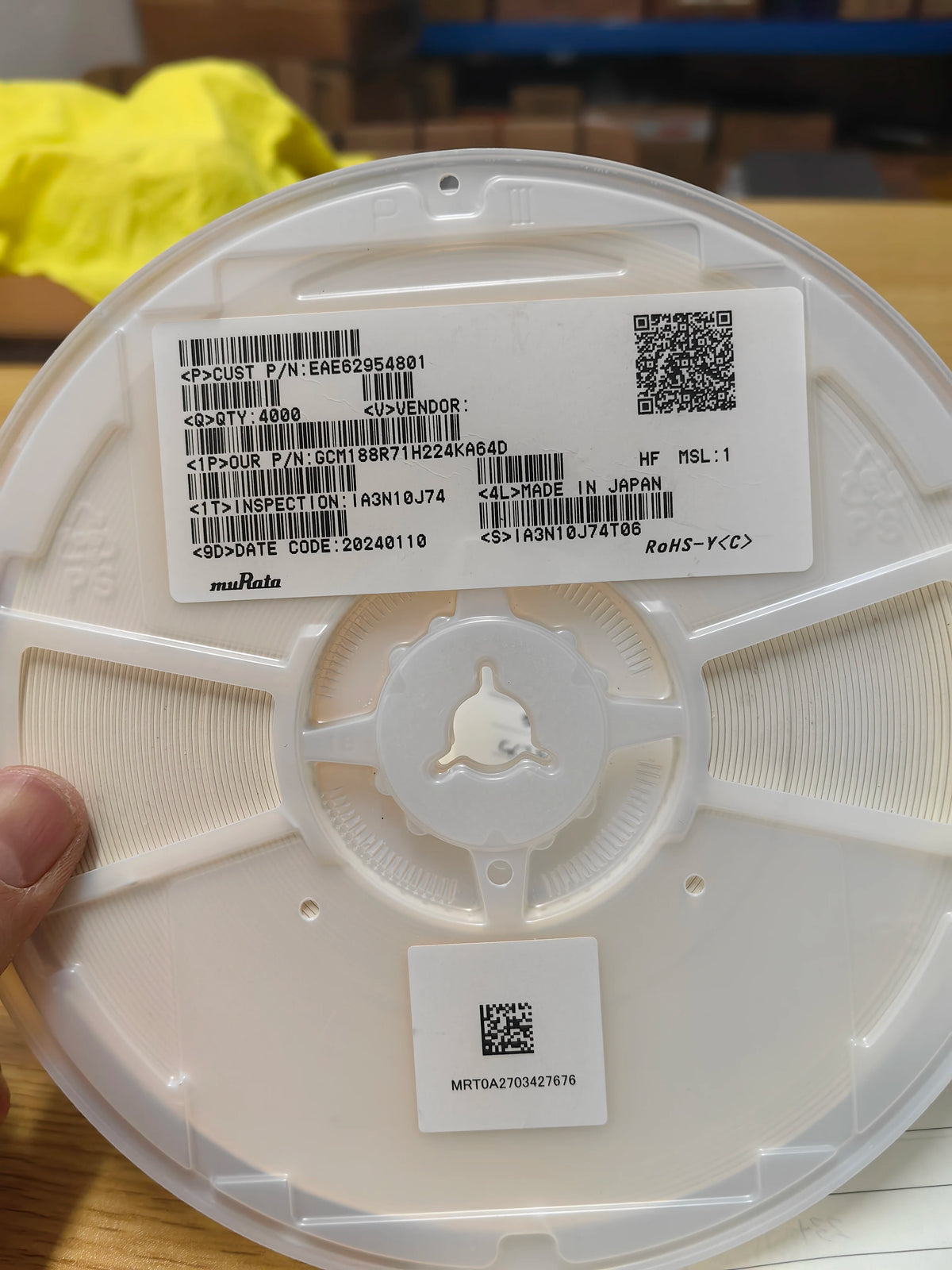 GCM188R71H224KA64D SMD IC Chip New in Stock Electronic Components