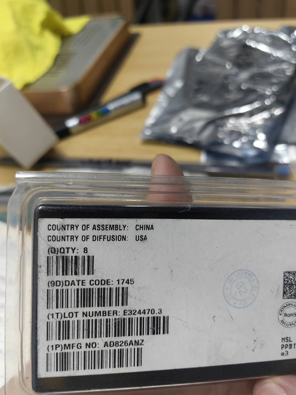 AD826ANZ DIP8 IC Chip New in Stock Electronic Components