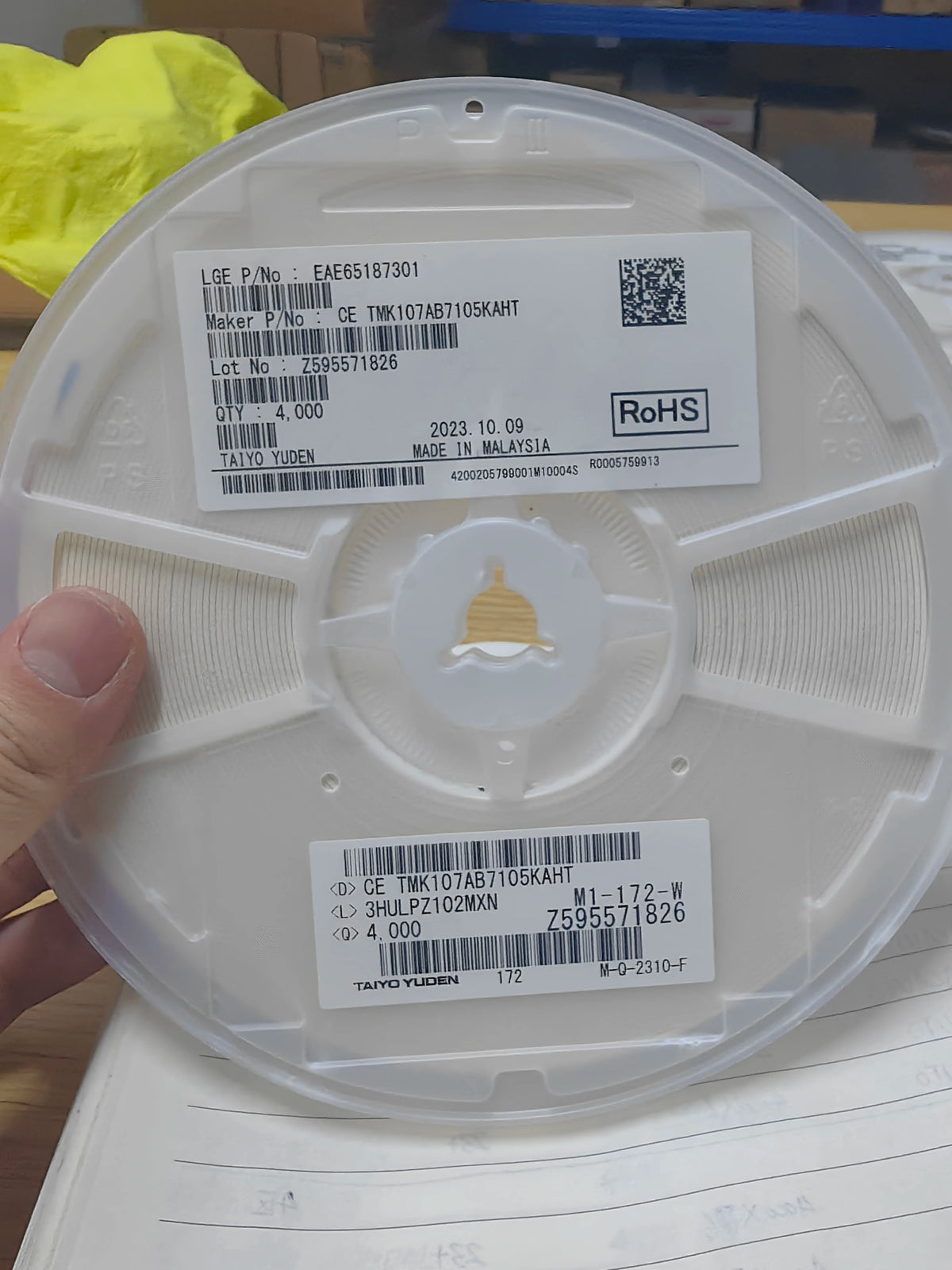 TMK107AB7105KAHT SMD IC Chip New in Stock Electronic Components