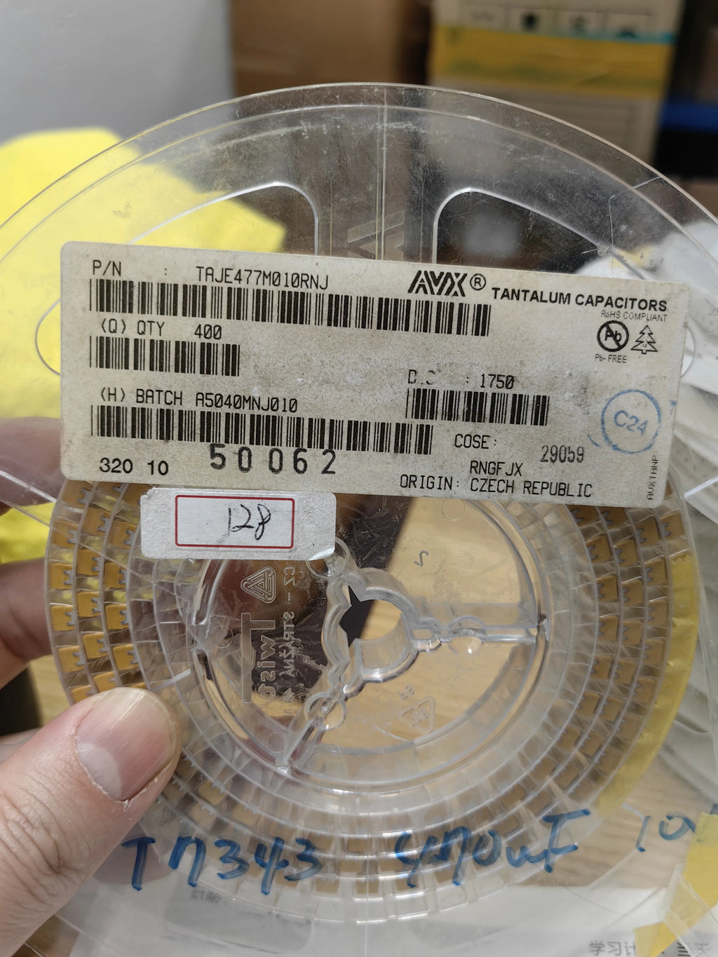 TAJE477M010RNJ SMD IC Chip New in Stock Electronic Components