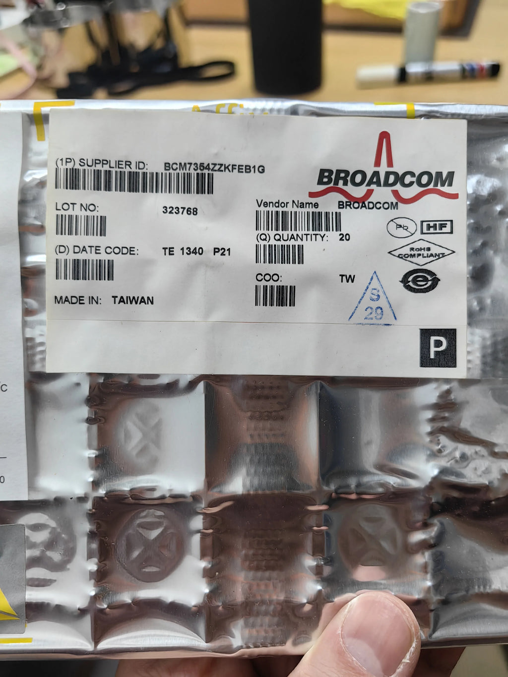 BCM7354ZZKFEB1G BGA IC Chip New in Stock Electronic Components