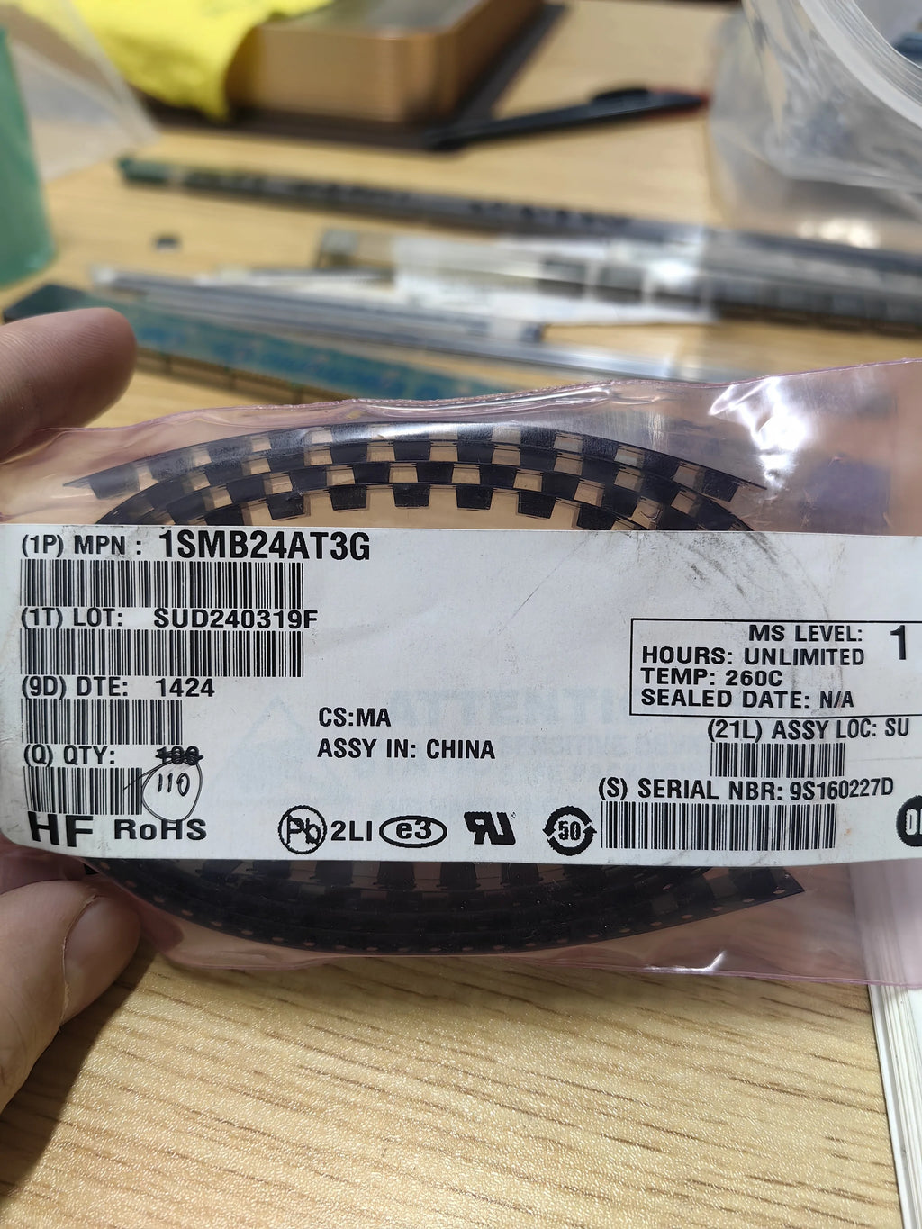 1SMB24AT3G SMB IC Chip New in Stock Electronic Components