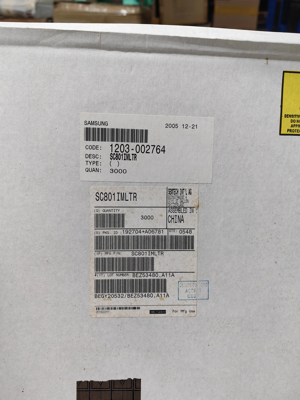 SC801IMLTR 1500mA Lithium Ion Battery Charger QFN IC Chip New in Stock