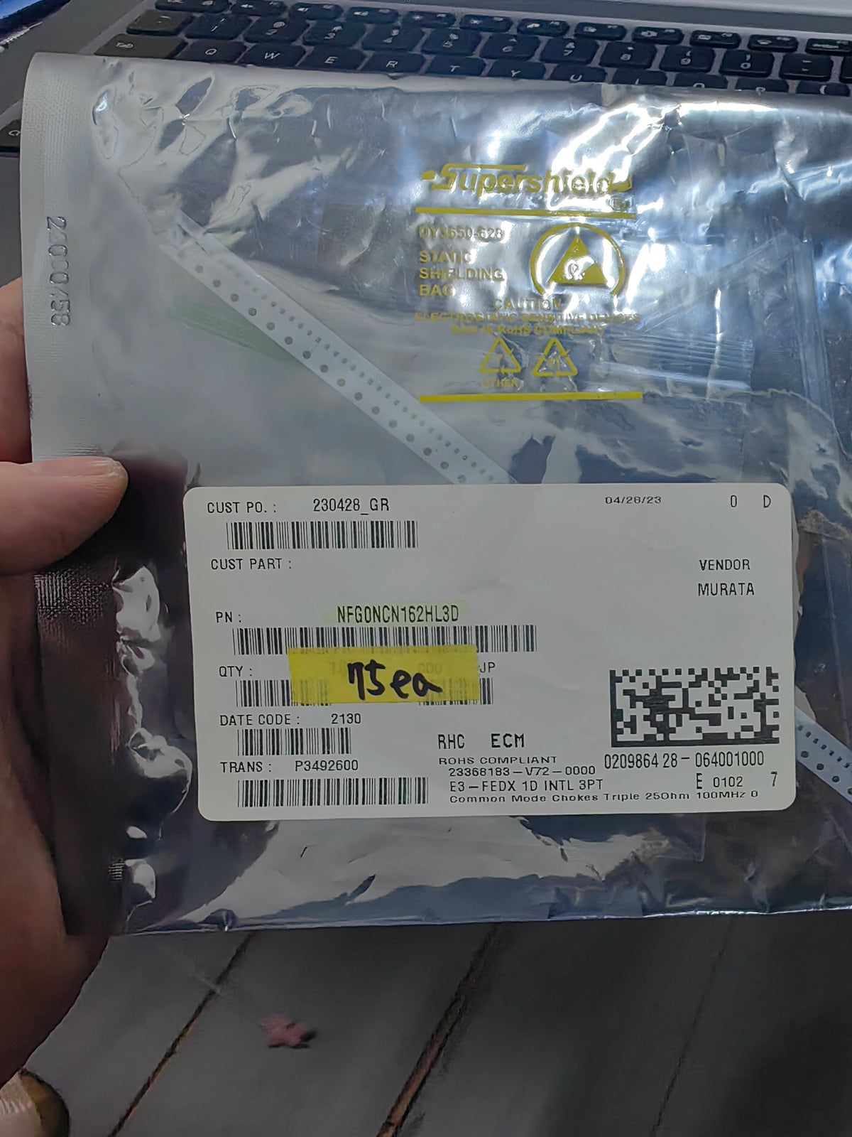 NFG0NCN162HL3D SMD IC Chip New in Stock Electronic Components
