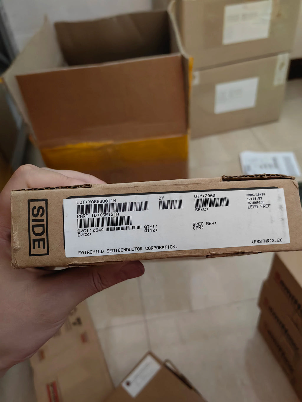KSP13TA TO92 NPN Darlington Transistor New in Stock Electronic Components