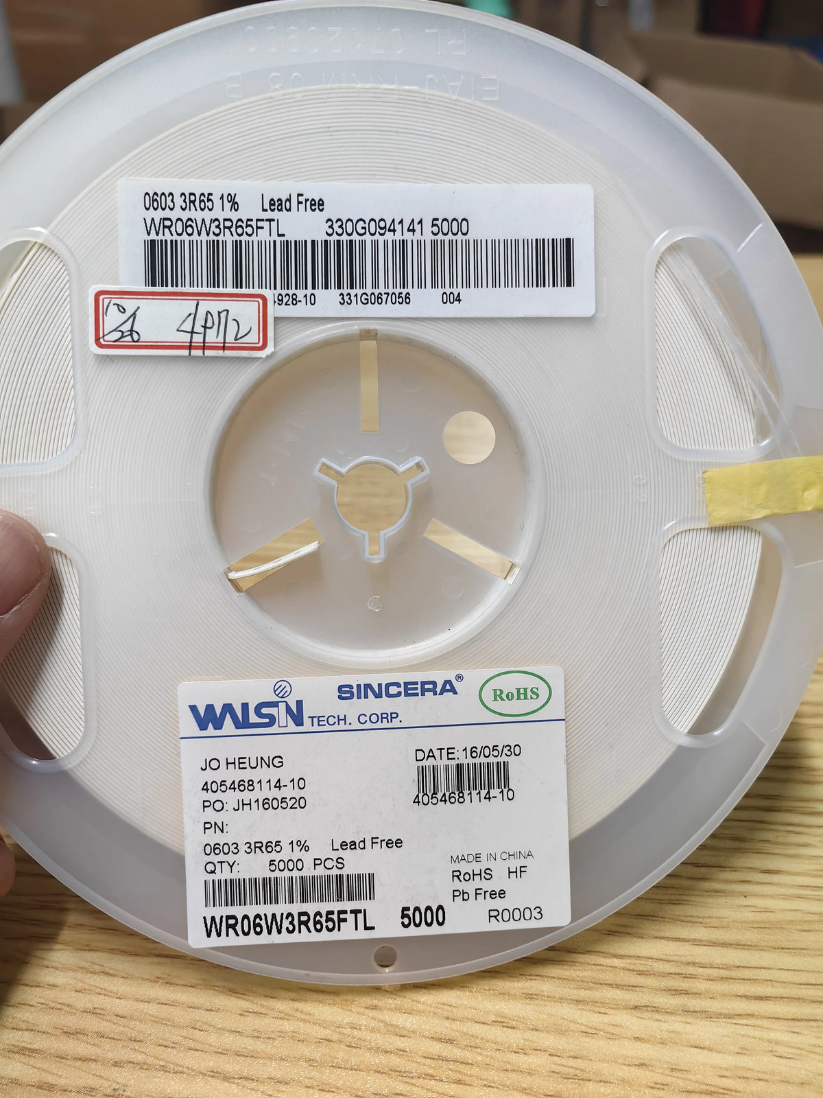 WR06W3R65FTL SMD IC Chip New in Stock Electronic Components